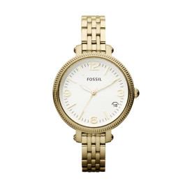 Uhrenarmband Fossil ES3181 Rostfreier Stahl Vergoldet 10mm